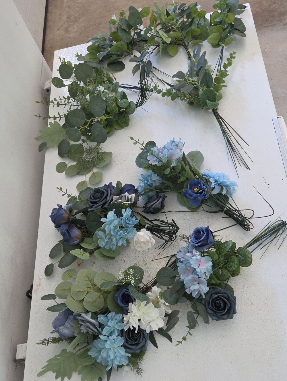 Wedding Flowers And Greens
